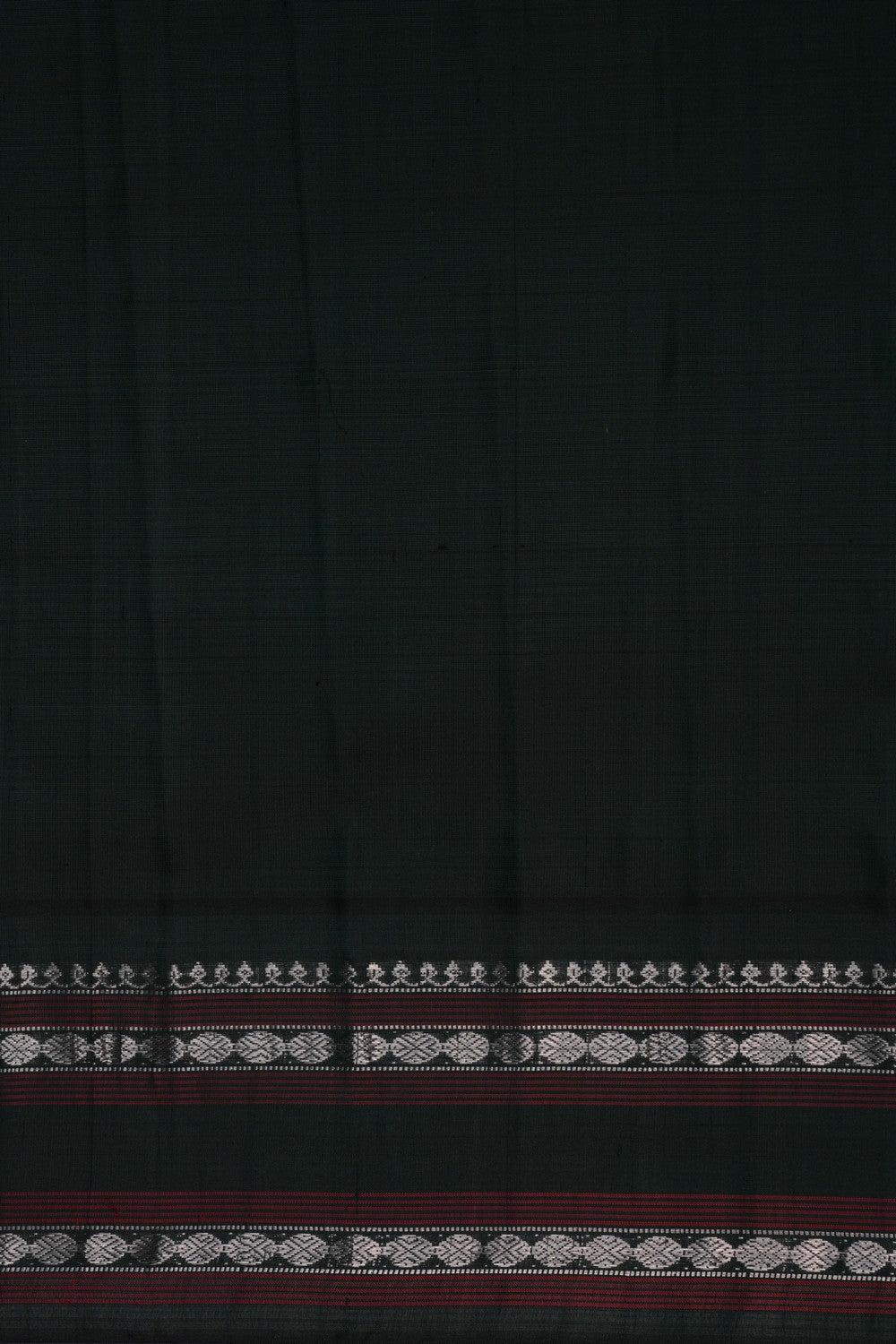 Image of Gadwal Silk Sea Green Saree